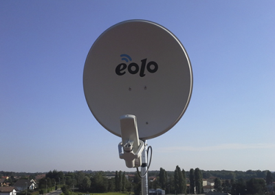 Installazione antenna dati