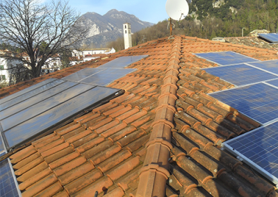 Impianto fotovoltaico e termico