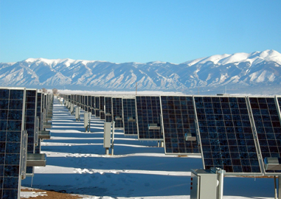 Grande impianto fotovoltaico